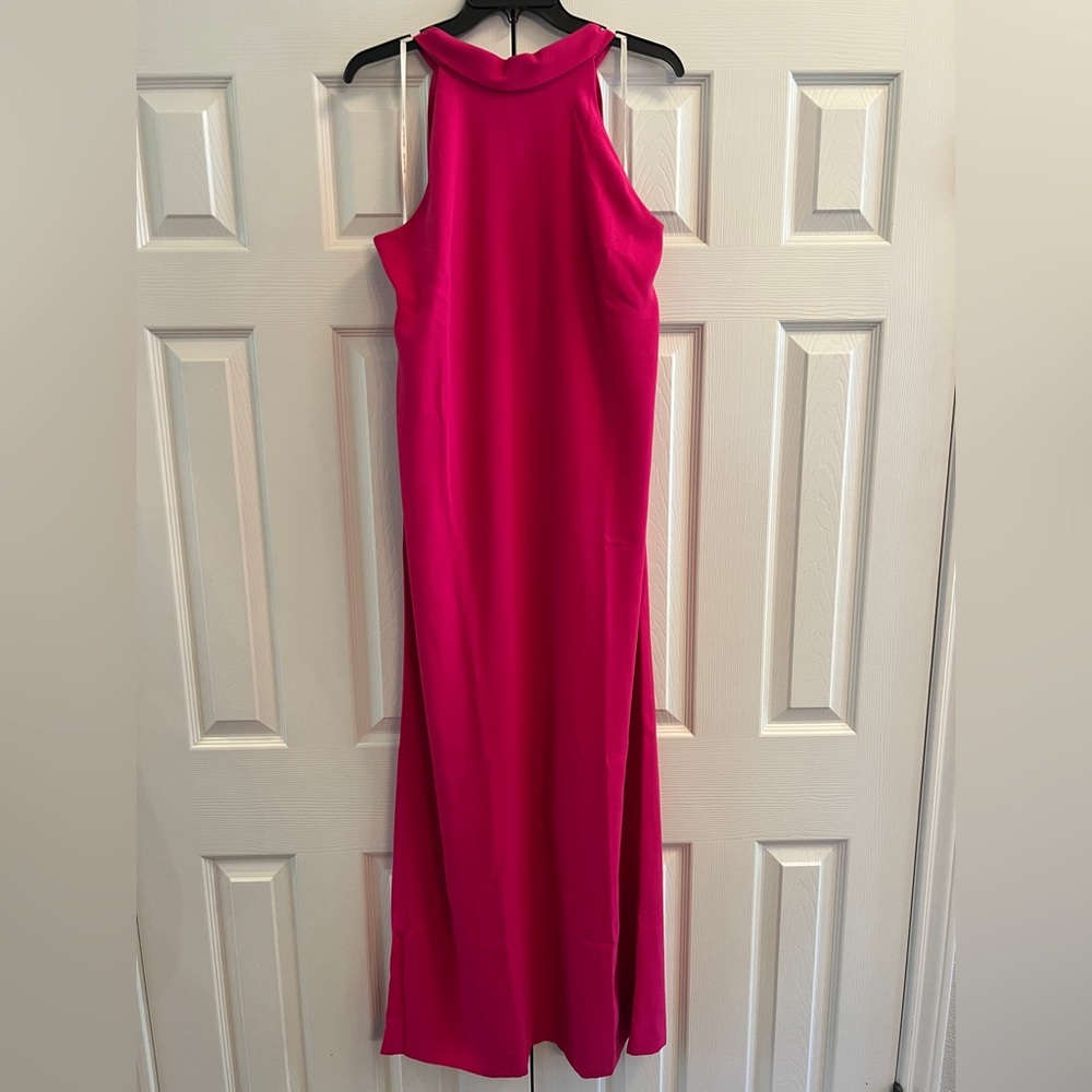 Lilly Pulitzer Vibrant Pink Alaric Maxi Dress, Size 12, NWT